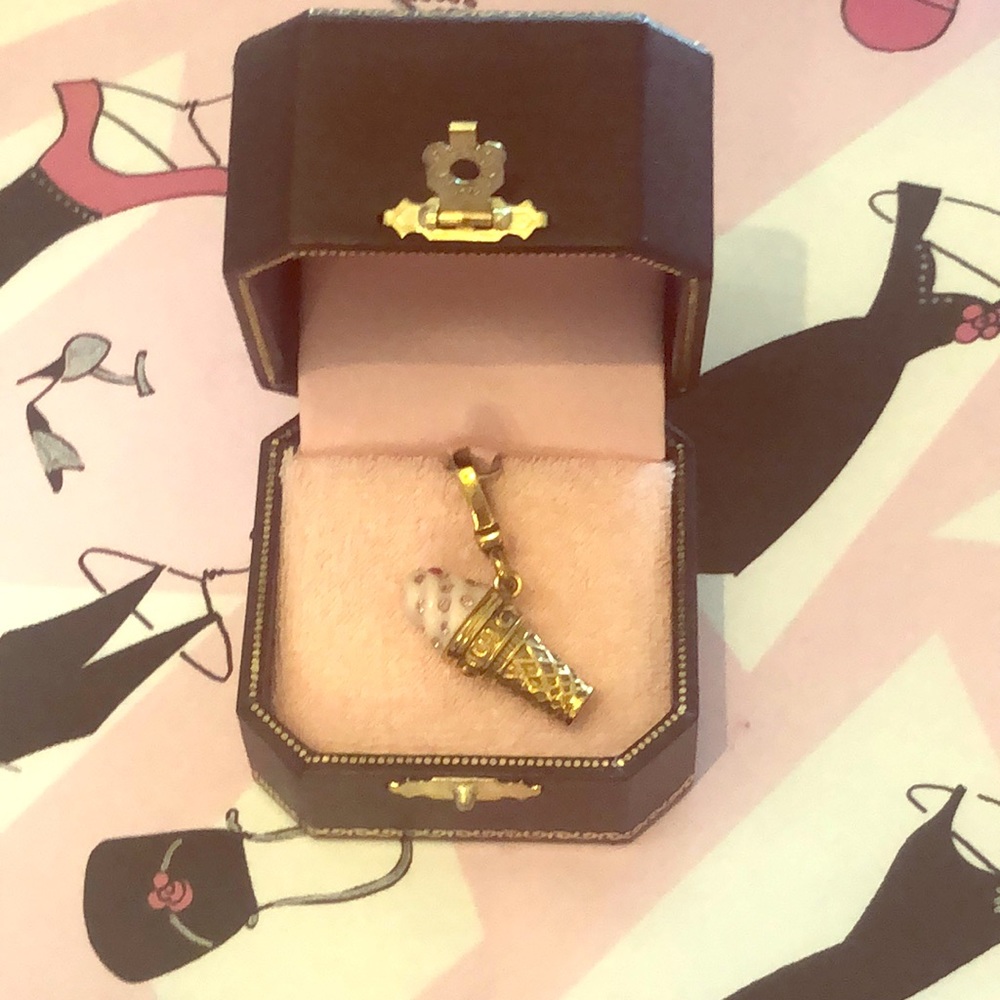 Juicy Couture Ice Cream Cone Charm